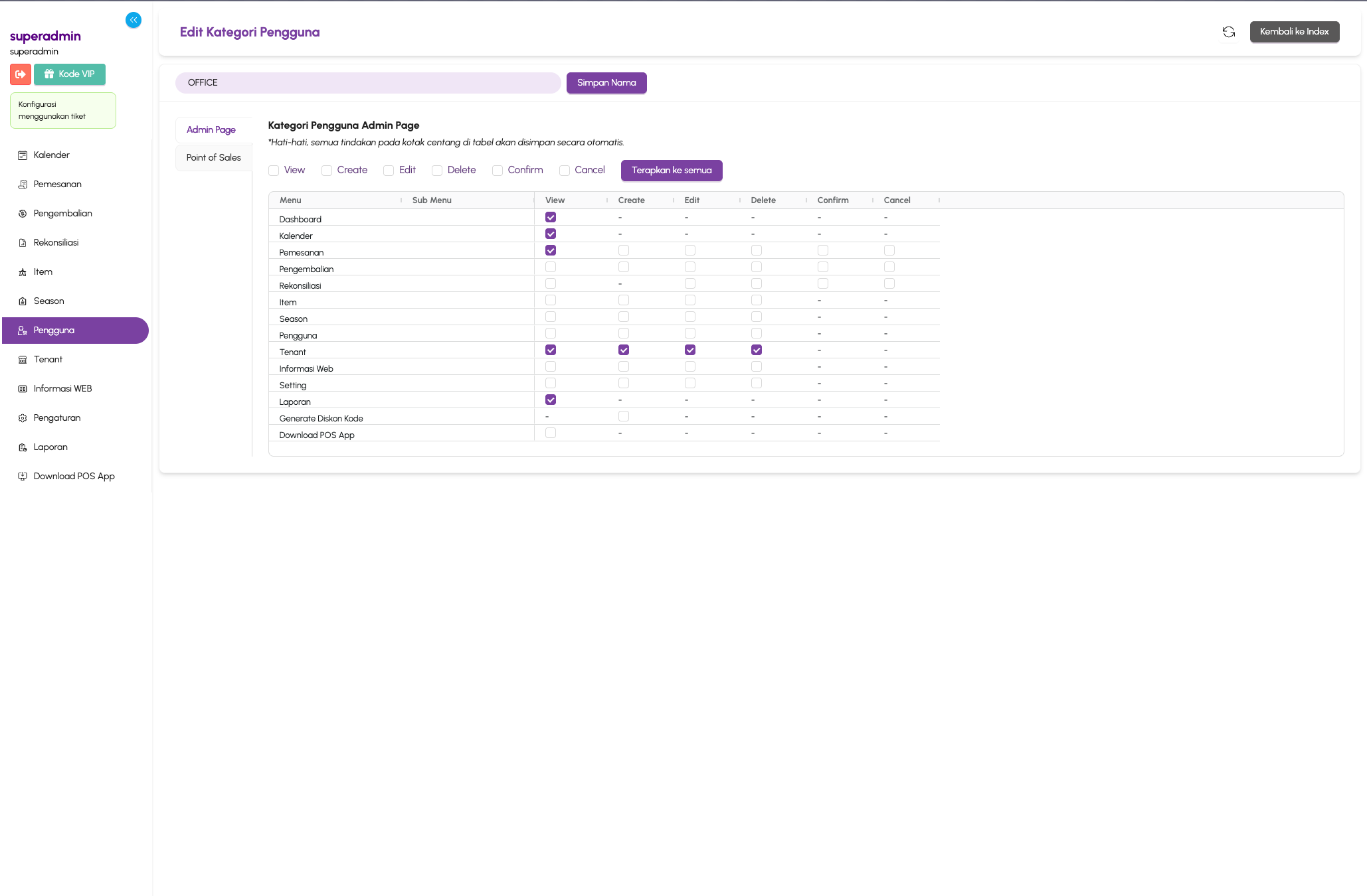 RBAC User Management