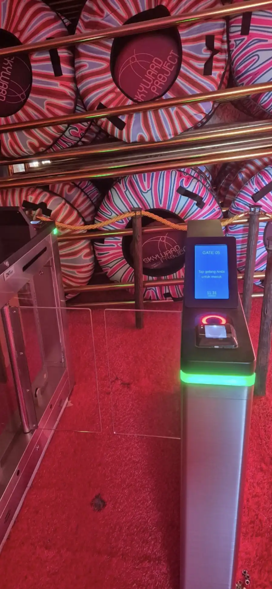 Automated Gate — Attraction Entry